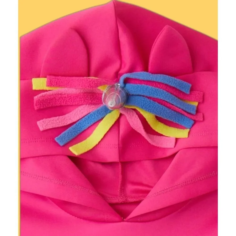 Nickelodeon Unicorn Hood Pink Tutu Dress GIRLS SIZE L 10-12 Party Cosplay NEW